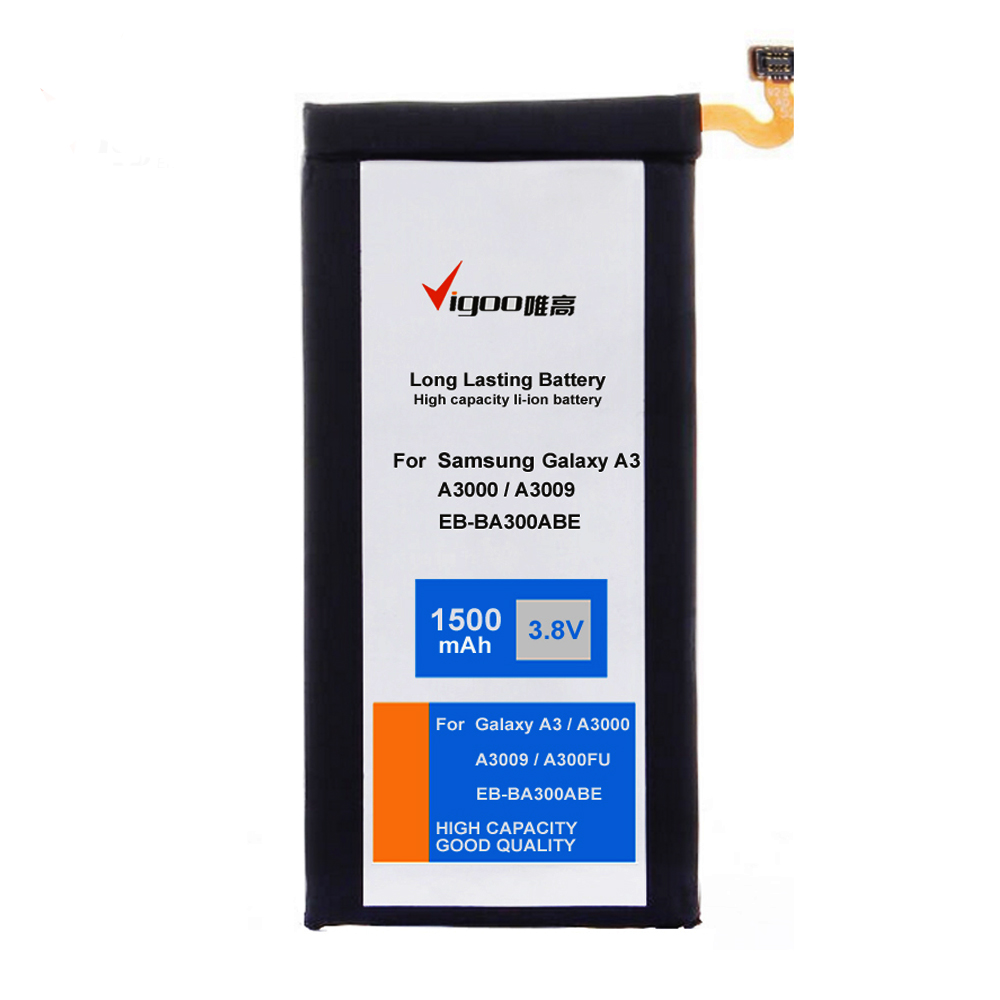 China Factory Oem Long Life Mobile Phone Lithium-ion Digital Battery For Samsung A3 A3000 A3009 Eb-ba300abe 