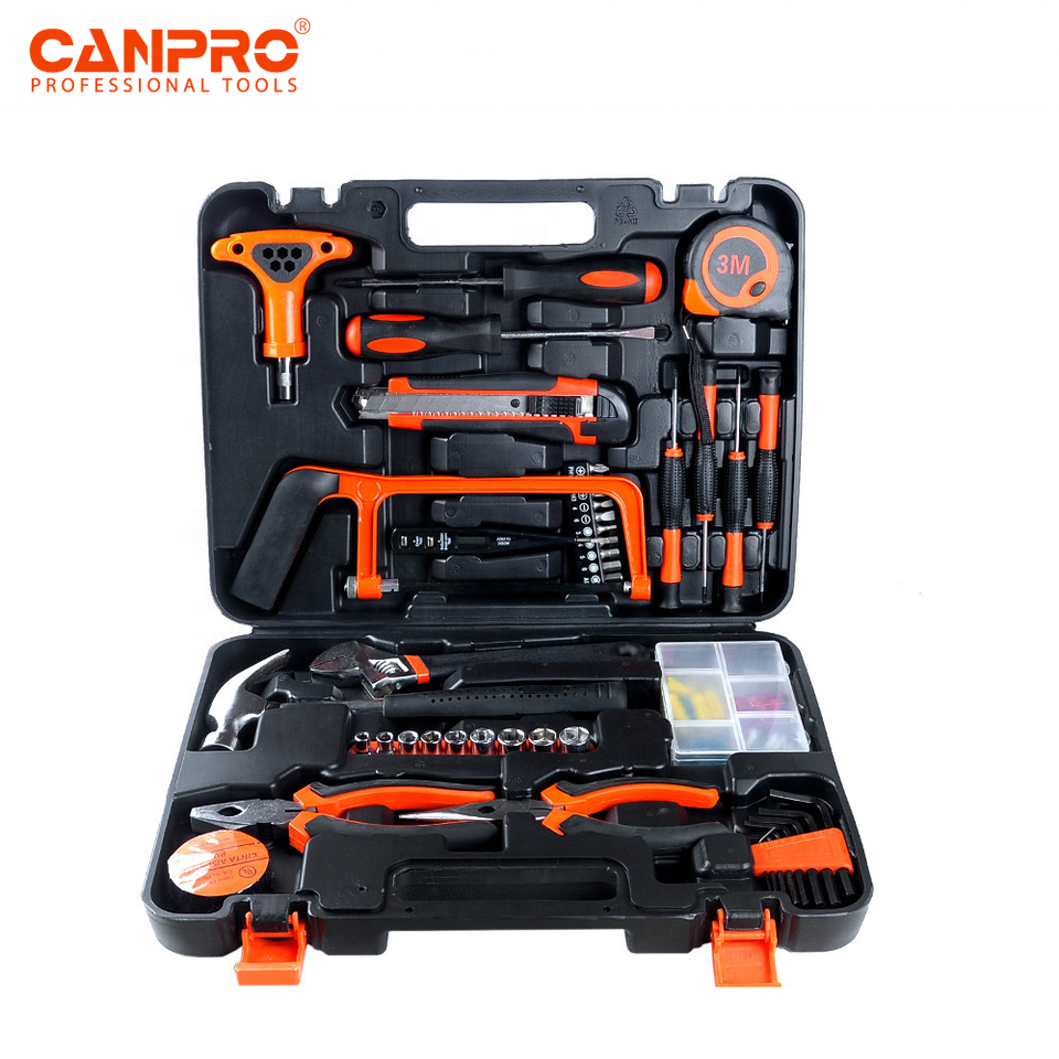 Canpro Household Hardware Repair Box Set 45pcs Tools Set Home Improvement Tools 