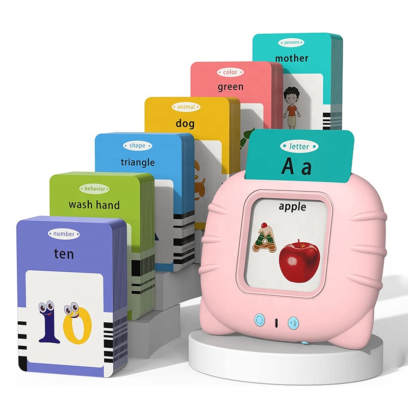 Kid Educational Preschool Words Animals Electronic Flash Cards Machine Learning Toys Abc Flash Cards/cognitive Cards 
