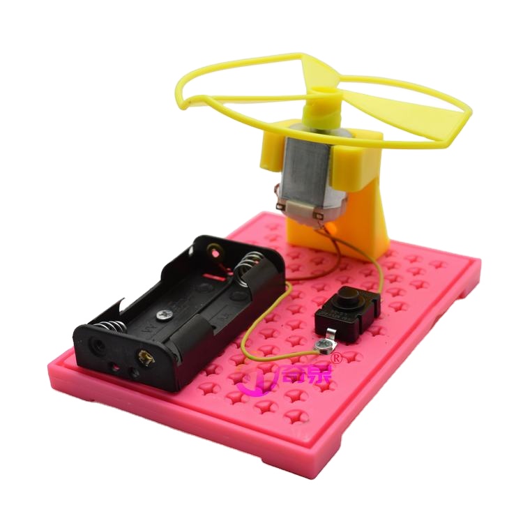 Stem-qiquan Science Education Experimental Model Equipment Diy Children's Educational Toys - Flying Flying Saucer 