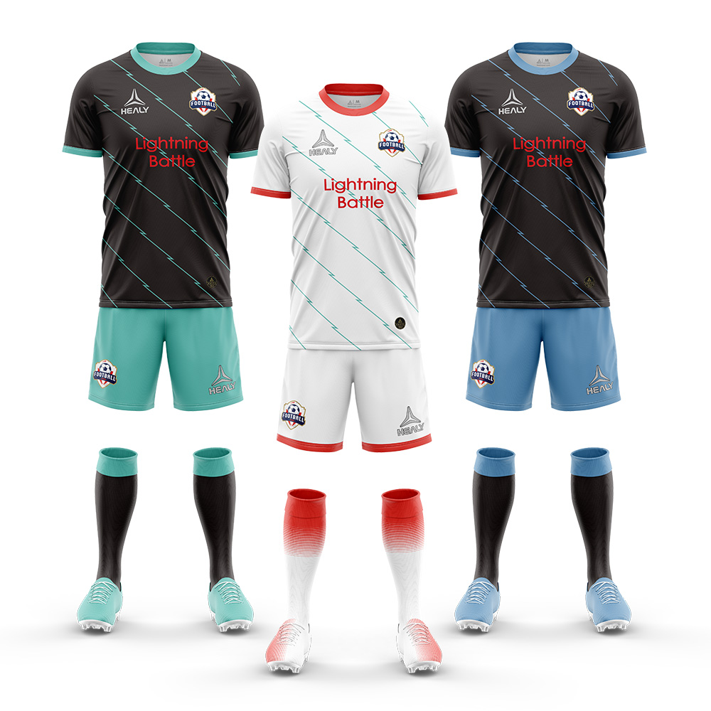 Custom School Sports Wear Team Clothing Designer New Design Men's Soccer Wear 