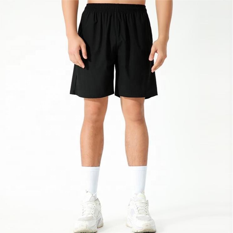 Polyamide Gym Mesh Sports Blank Custom Logo Running Sport Fitness Beach Man Loose Shorts 