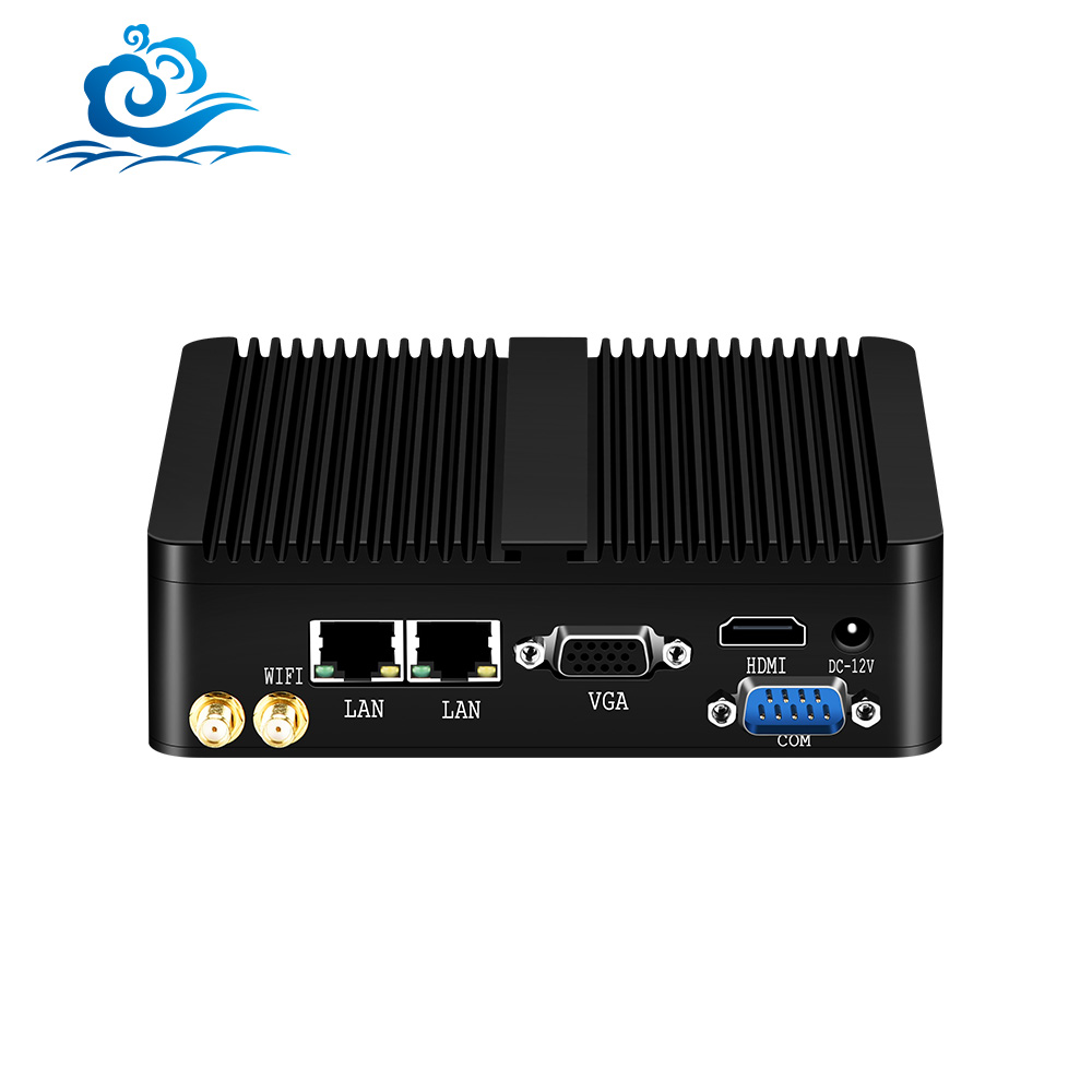 Pfsense Industrial Mini Pc J1900 J2900 Quad Core 2lan 4usb Rs232 Hd Vga Msata Wifi Fanless Barebone Small Computer 