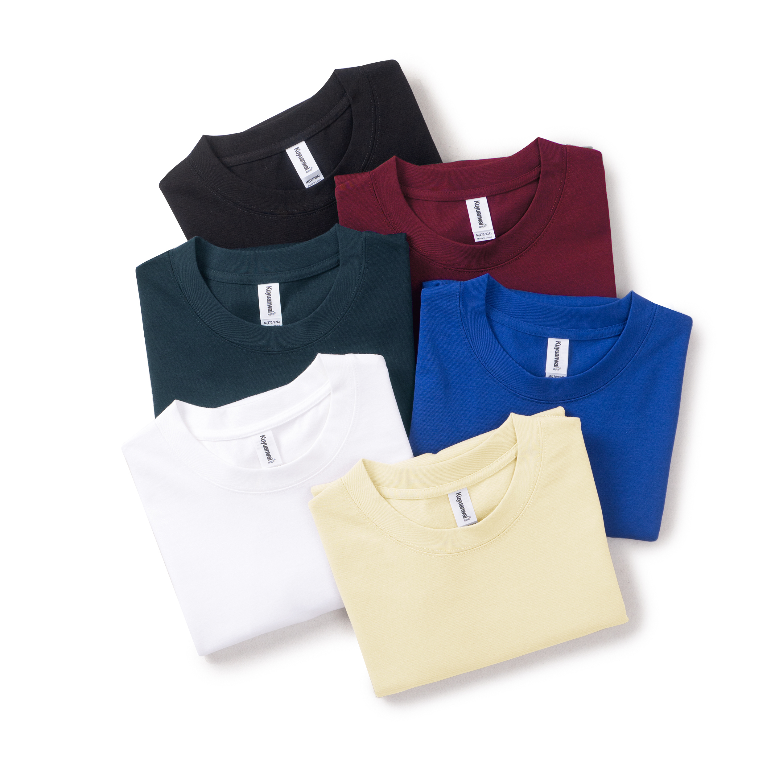 Unisex Short Sleeve 100% Cotton Heat Transfer Dtg Print Tshirts Tishert Men Custom Printing Tshirts Men's T-shirts 