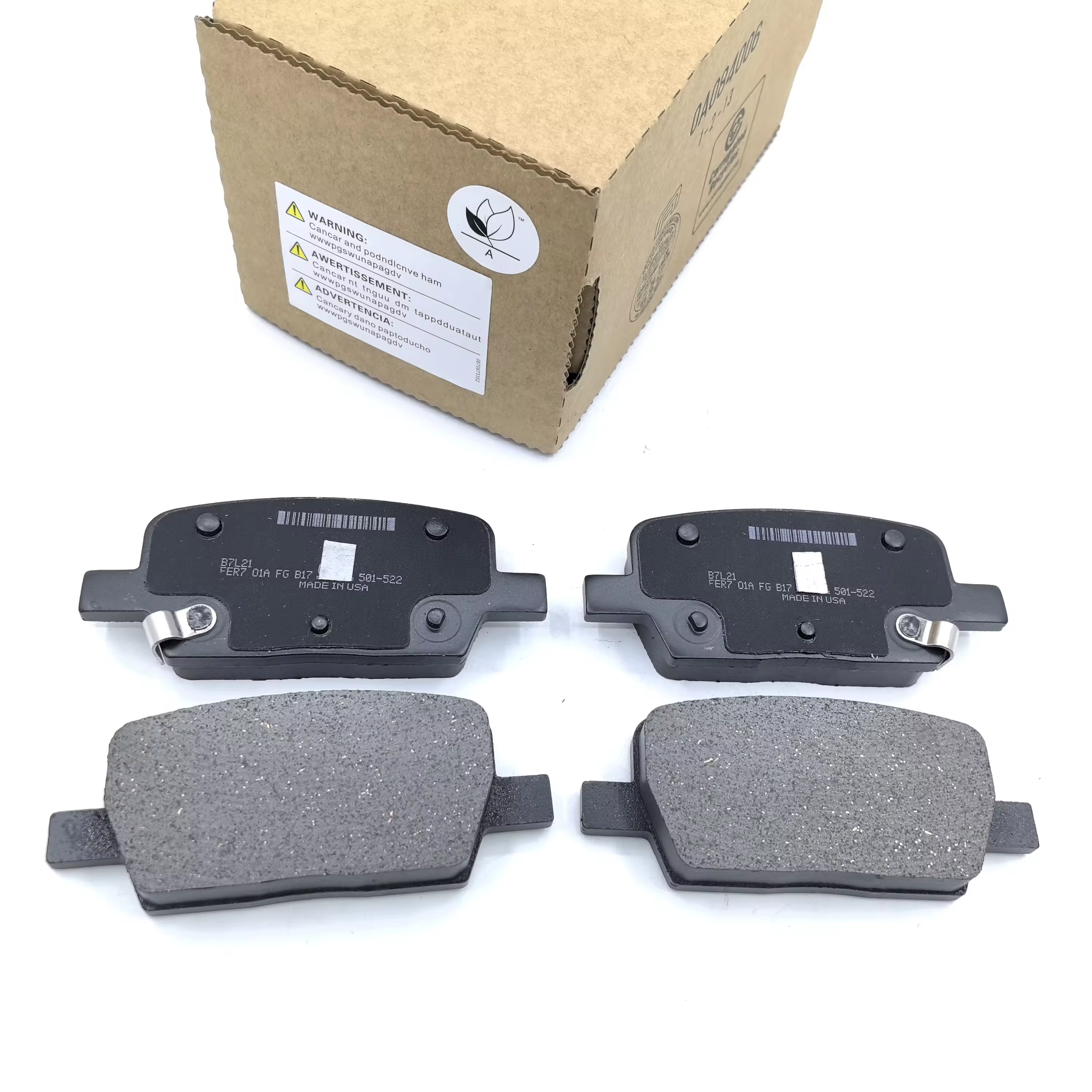 23344214 171-1176 Guangzhou Auto Parts Brake Pads For Cadillac Ct6 Xt5 Xt6 23344214 171-1176 1711176 85132090 