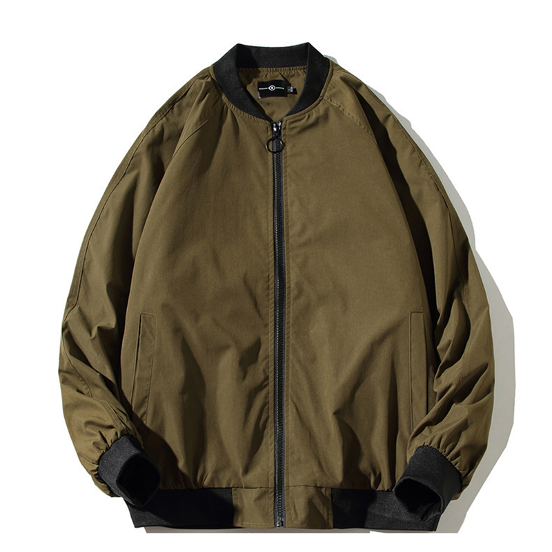 Mens Bomber Jaquetas Masculinas Baseball Streetwear Casacas De Hombre Hip Hop Baseball Collar Casual Outerwear 