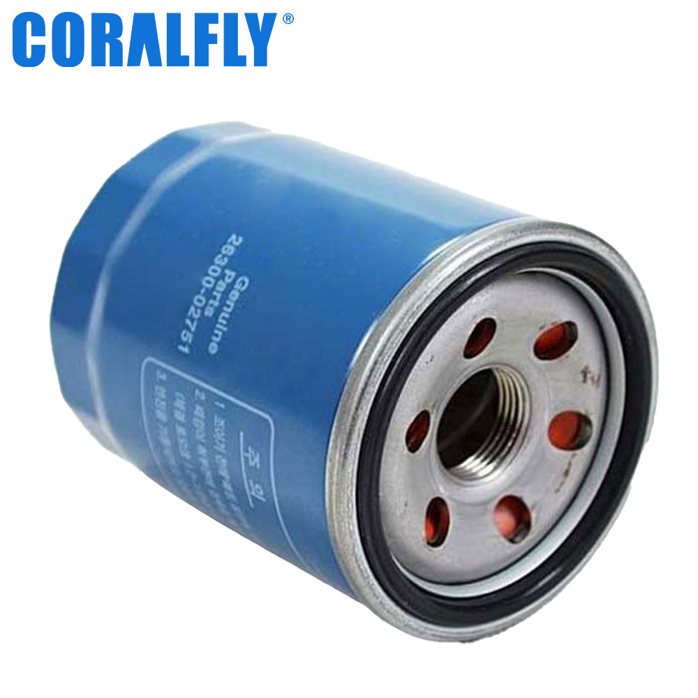 Wholesale Oil Filter Auto Car Parts Filters 26300-02751 2630002751 For Hyundai Kia Oil Filter 