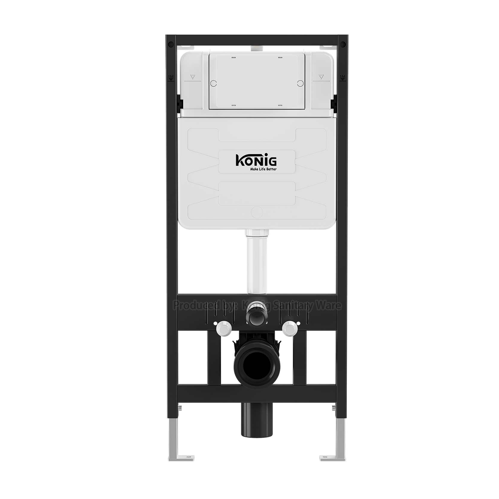 High Quality Water Saving Wall Toilet Concealed Cistern For Bathroom Upgrades 