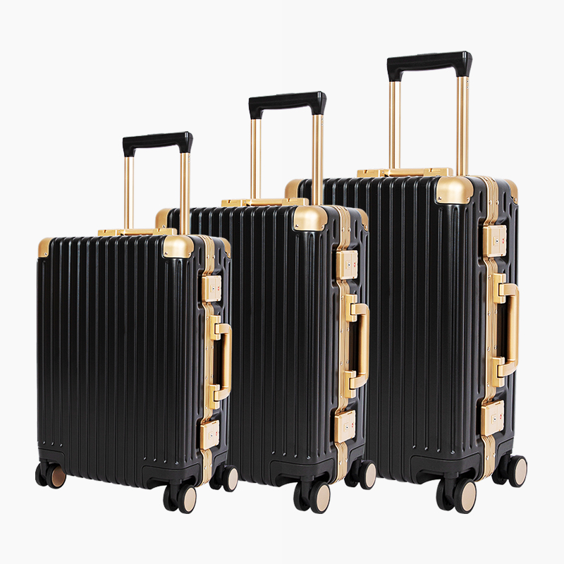 2024 Hot Sale Travelling Airplane Trolley Luggage Bag Waterproof Retractable Suitcase 