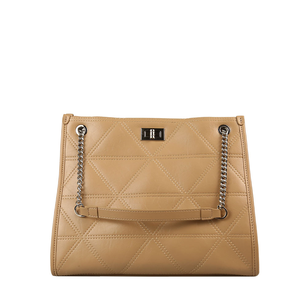 Odm Oem Fashion Arrival Ladies Leather Handbags Custom Zip Lock Pu Tote Shoulder Bag For Women 2024 