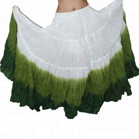 Belly Dancing Tribal Wear Gypsy Skirt Long Pure Cotton 25 Yard Belly Dance Skirt For Lady Women Clothing 